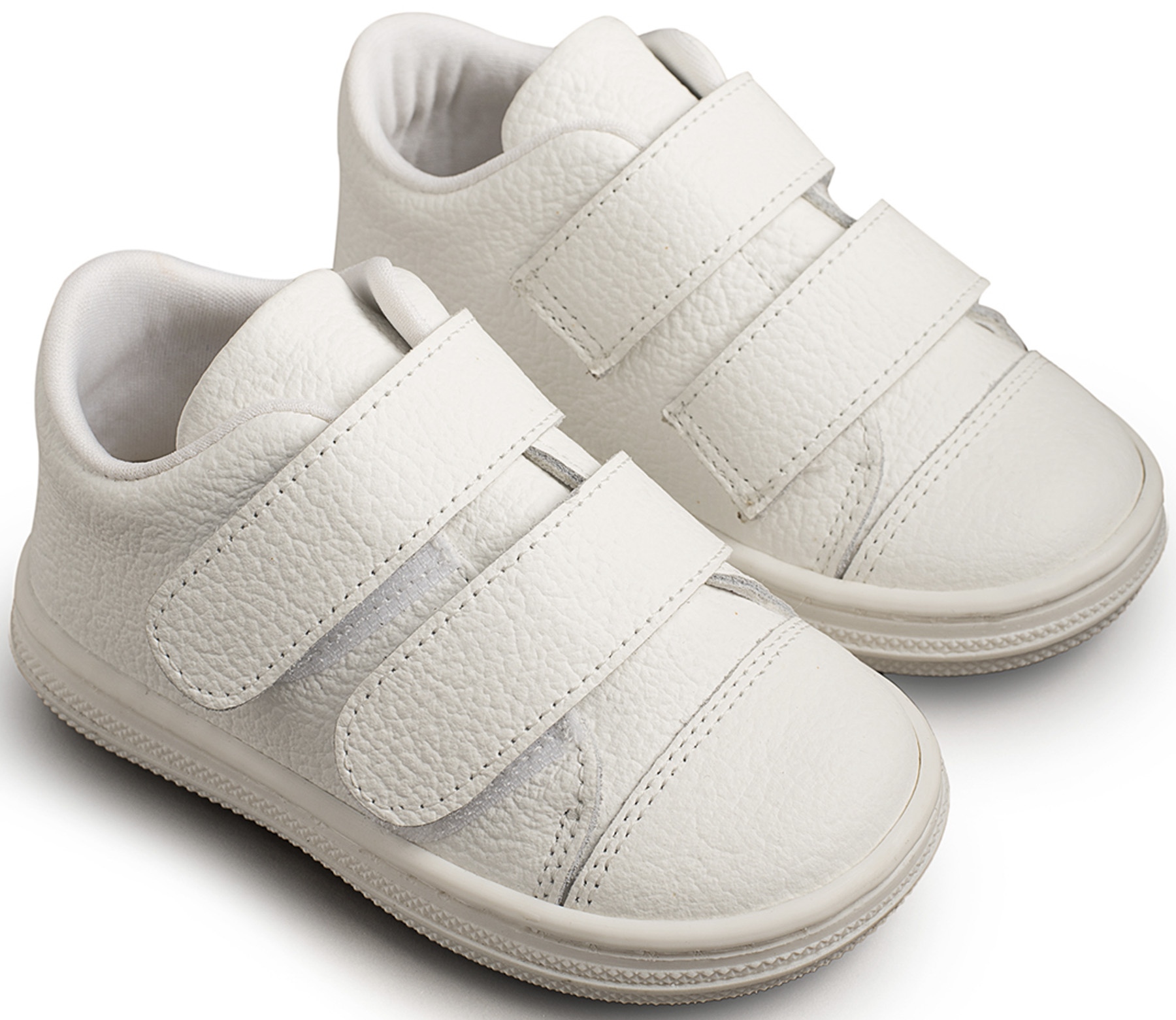 βαπτιστικο sneaker babywalker με διπλο χρατς λευκο